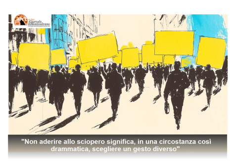 Sciopero 16 ottobre. Tre sigle sindacali non aderiscono in rispetto della Signora Maria.