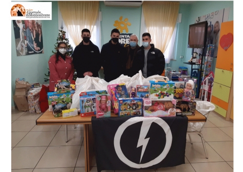 Pescara. Giocattoli nuovi per i Bambini Emopatici