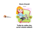 “Tutte le volte che avrei voluto odiarti” l'ultimo libro di Maria Orlandi