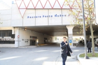Pescara. Stalli pronti per il terminal bus di Porta Nuova per Roma.