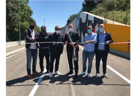 Montesilvano, Sindaco: "Da domani mattina via Saffi verrà aperta al traffico"