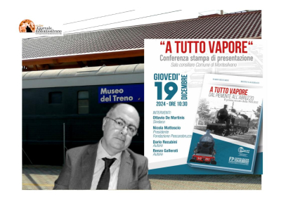 Montesilvano, 100 anni di locomotiva a vapore, presentazione del libro di Renzo Gallerati e Dario Recubini