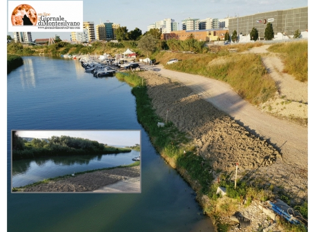 Montesilvano. Fanghi sul fiume Saline. Di Sante: nessuna risposta.