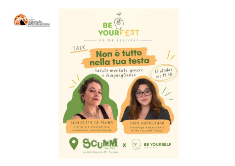 Pescara la prima edizione del festival dedicato alla salute mentale e al benessere psicologico