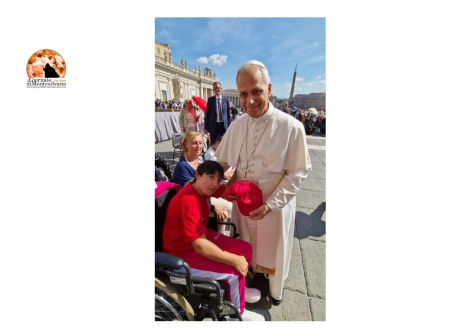 Rurabilandia in udienza da Papa Leone XIV: consegnati i prodotti della fattoria sociale didattica di ASP 2 Teramo