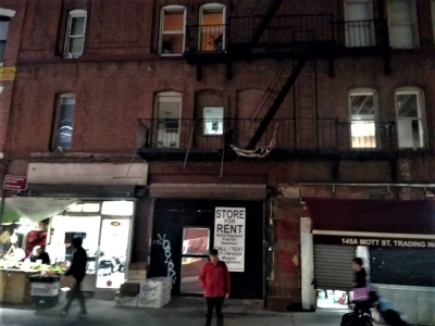 New York, una casa a Mott Street in ricordo del nonno