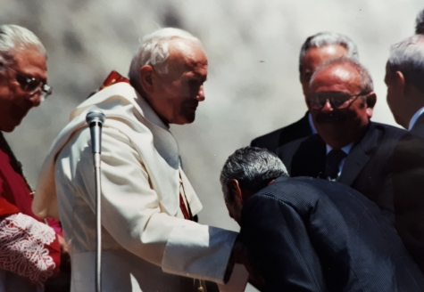 Quando Giovanni Paolo II sul Gran Sasso d’Italia inaugurò la Madonna della Neve