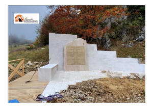 Rigopiano, l’inaugurazione del Giardino della Memoria