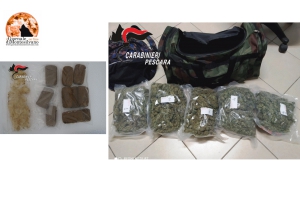 Montesilvano, cocaina, marijuana e hashish. Obbligo e divieto di dimora per 14 spacciatori.