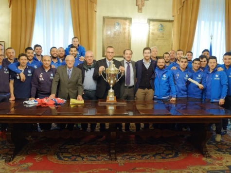 Pescara Calcio a 5 premiata dall’Amministrazione per la Supercoppa Italiana