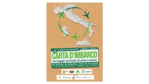 Giulianova, Carta d'imbarco, spettacolo per riciclo imballaggi