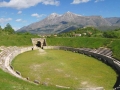 Cinema ad Alba Fucens nell'anfiteatro romano