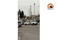 Giulianova/Covid19 test. Postazione drive Asl dietro lo stadio Rubens Fadini