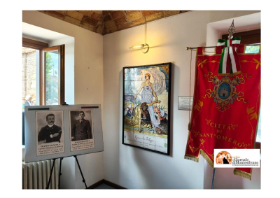 Sant’Omero, svelata la targa artistica in ricordo dei soldati Filippo e Italo Giancola