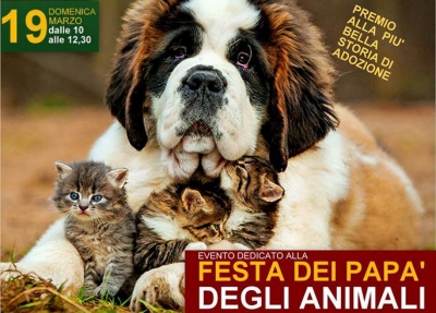 Montesilvano. La gatta di Enzo la Vipera ospite all Festa dei papà versione pet