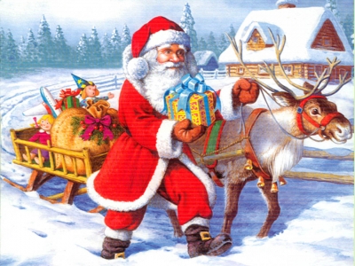Montesilvano, Babbo Natale distribuisce doni in piazza Marconi