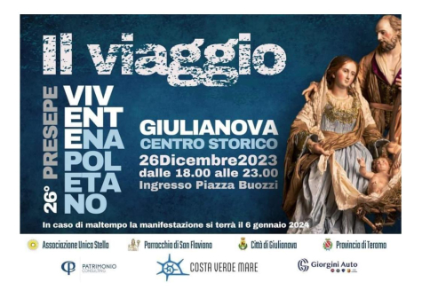 Giulianova. Presepe Vivente in centro storico.