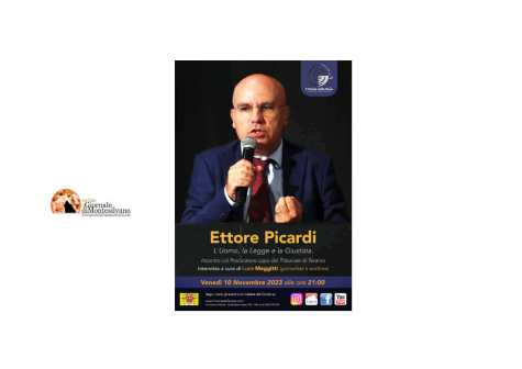 Incontro con Ettore Picardi Procuratore capo del Tribunale di Teramo