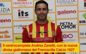 Andrea Zanetti è un calciatore del Francavilla Calcio