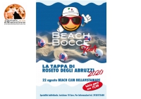 Roseto degli Abruzzi, una nuova tappa del Beach Bocce Tour il 22 agosto.