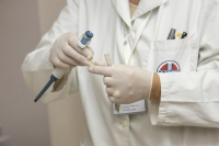 Chieti. Manifestazione interforze all'ospedale