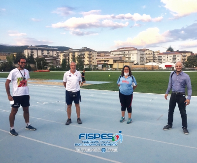 L’Aquila. Campionati regionali di atletica paralimpica