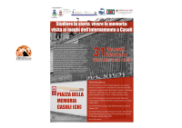Studiare la storia, vivere la memoria: visita ai luoghi dell’internamento a Casoli