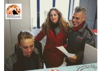 Sandro Orsiena e staff a lavoro