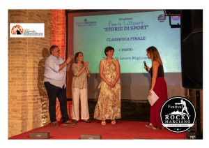 VIII Edizione Premio Letterario “Storie di Sport” dedicato a Rocky Marciano