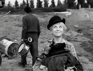 fotogramma tratto dal film "la strada"