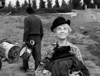 fotogramma tratto dal film "la strada"