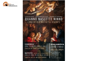 Giulianova. "Quanno nascette ninno" Concerto e Natività vivente nel cuore del Centro Storico