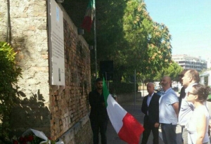 Forconi con una delegazioni di citttadini