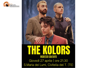 I The Kolors a Civitella per la festa di Santa Maria dei Lumi