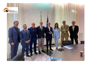 ASD Runners Pescara incontra Ministro sport Abodi.