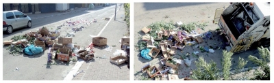 Montesilvano/via Lucania, rifiuti indifferenziati del mercato "costano 20 euro a tonnellata in più".
