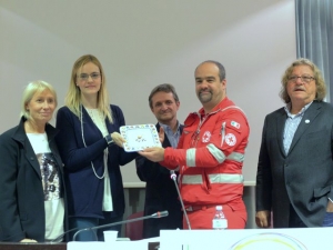 da sinistra Silvana PROSPERI,  Ilaria VALENZI,  Paolo PIGNOCCHI,  Constantino Camblor,  Muni Cytron, 