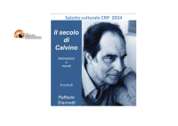 Teramo, Il secolo di Calvino nel Salotto culturale di Prospettiva persona.