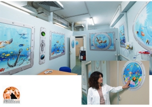 Ospedali dipinti arriva a Pescara con un Acquario per neonatologia