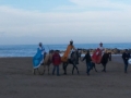 I Re Magi a cavallo vengono dal mare per i bambini di Montesilvano