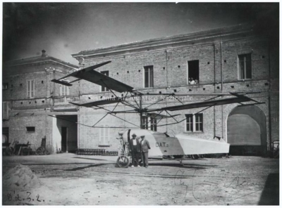 l'elicottero dell'inventore D'Ascanio