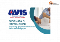 Pescara/Avis. Mese di marzo, mese della prevenzione.