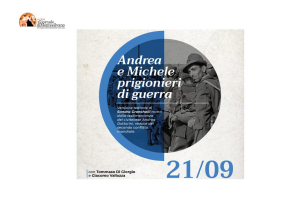 Civitella Casanova. Andrea e Michele prigionieri di guerra