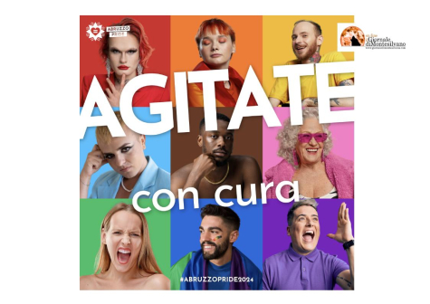 Abruzzo Pride 2024. Agitate con cura: è questo il motto