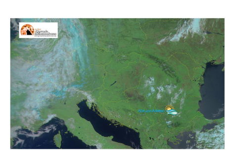 Nelle zone centrali tempo incerto, dal sole ai rovesci.