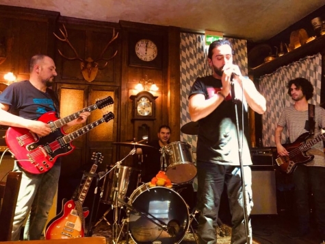 Gli Hop Frog a Chieti Scalo, tribute Led Zeppelin