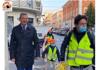 Pescara. Annibale il serpente sostenibile