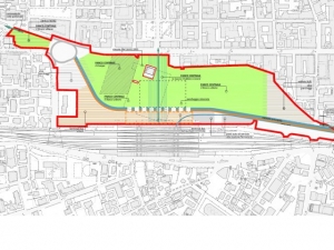 la planimetria del Parco