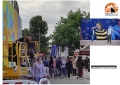 ieri su via Saffi primo giorno.