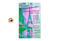 OPI/Orchestra Poetica Italiana “Mi dici parole d’Amore”